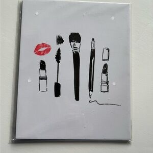 NWT Mara-Mi for Indigo Makeup Brush Art Print